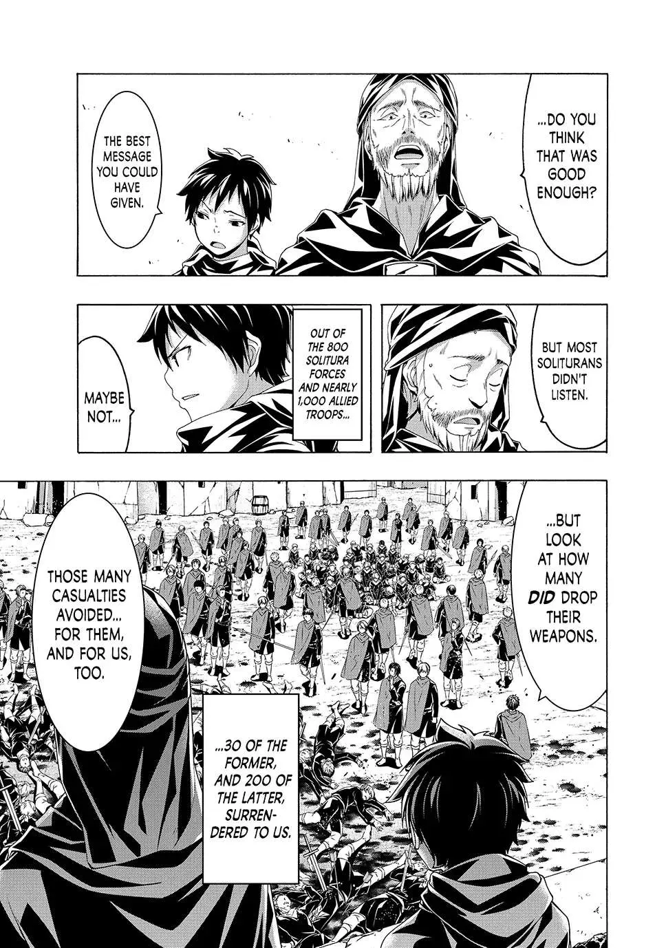 100-man no Inochi no Ue ni Ore wa Tatte Iru Chapter 84 page 31 - 