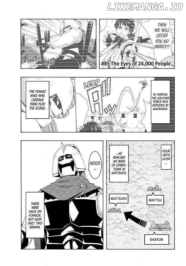 100-man no Inochi no Ue ni Ore wa Tatte Iru Chapter 85 page 1 - 