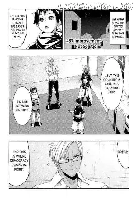 100-man no Inochi no Ue ni Ore wa Tatte Iru Chapter 87 page 1 - 