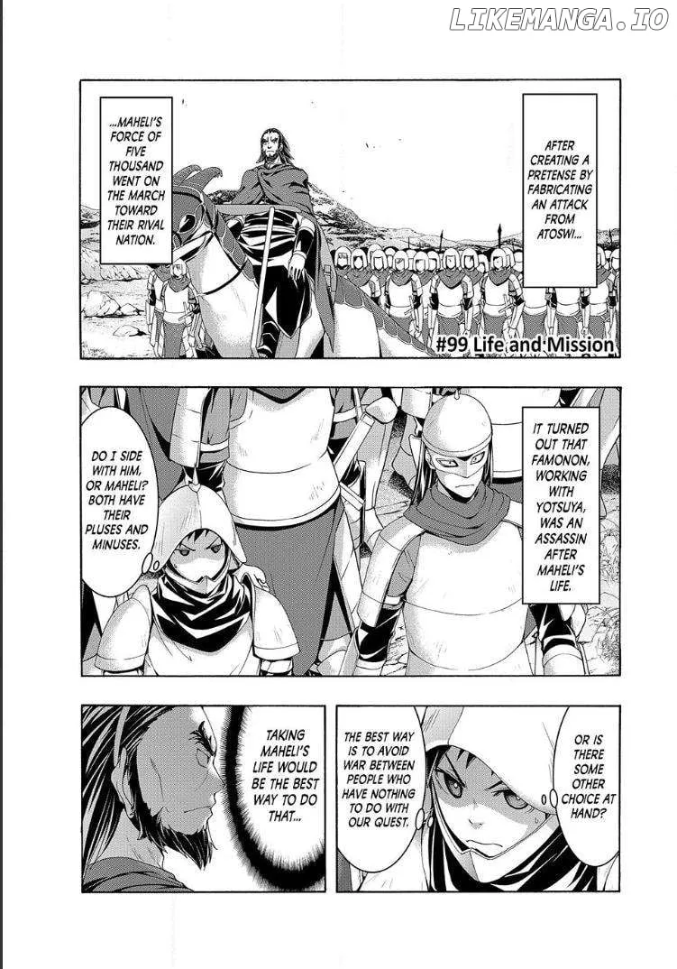 100-man no Inochi no Ue ni Ore wa Tatte Iru Chapter 99 page 1 - 