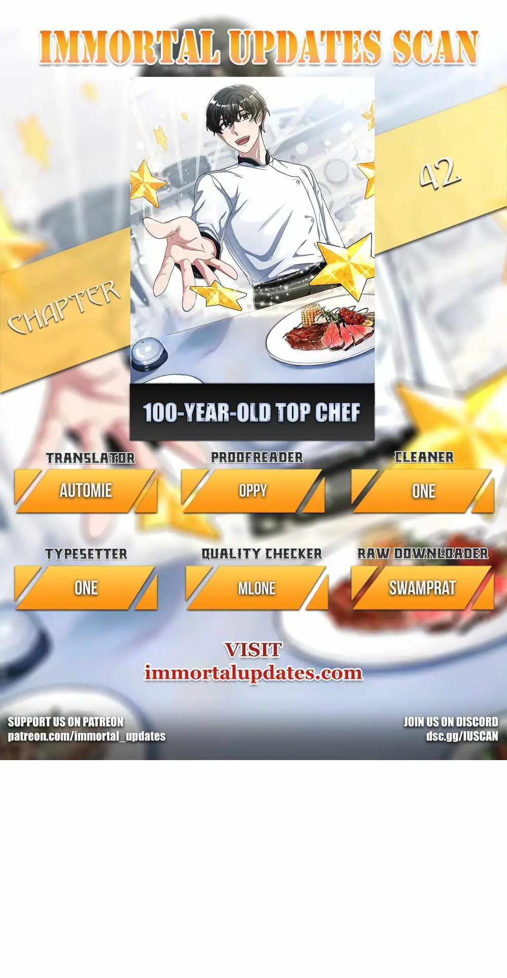100-Year-Old Top Chef Chapter 42 page 1 - 