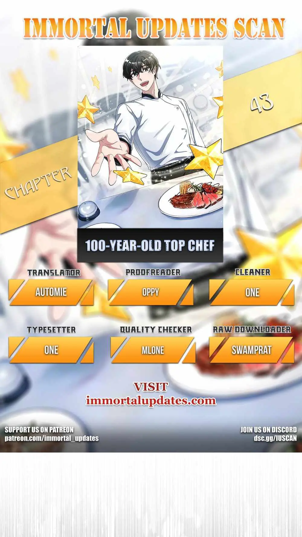 100-Year-Old Top Chef Chapter 43 page 1 - 