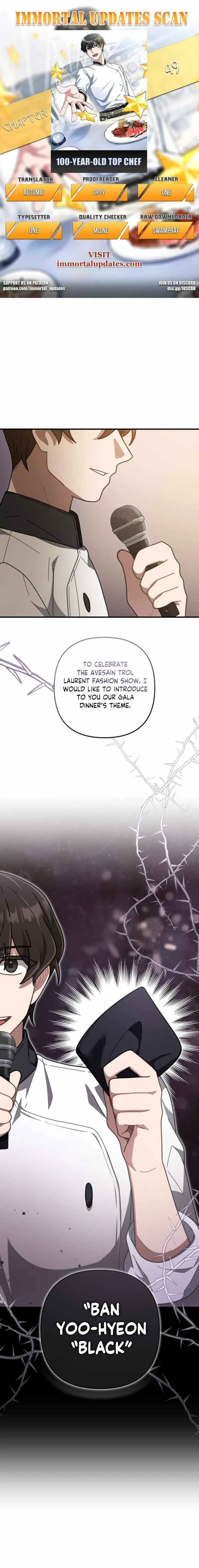 100-Year-Old Top Chef Chapter 49 page 1 - 