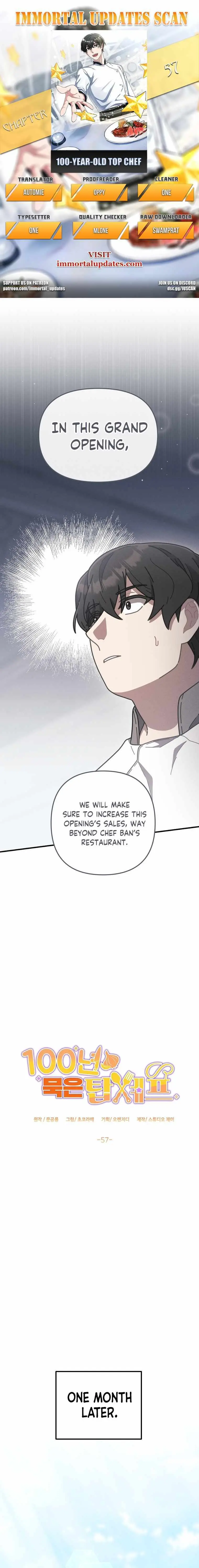 100-Year-Old Top Chef Chapter 57 page 1 - 