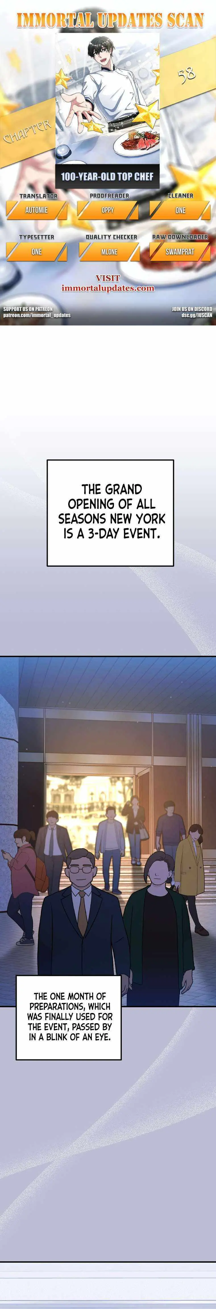 100-Year-Old Top Chef Chapter 58 page 1 - 