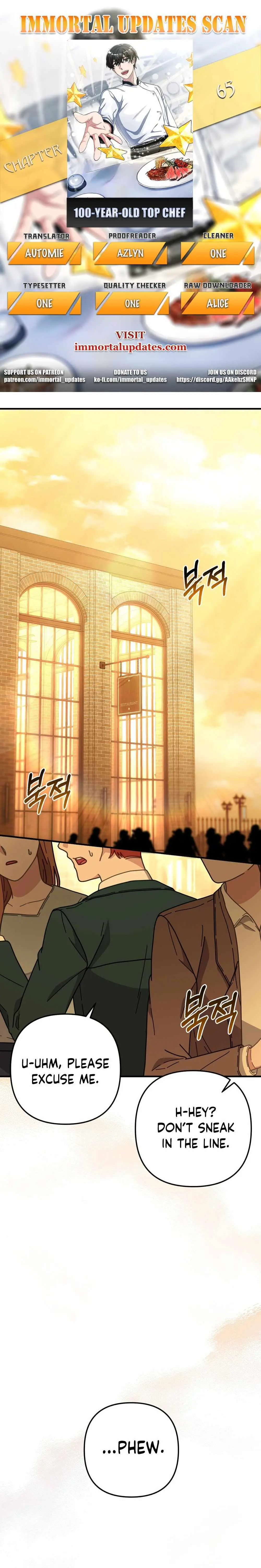 100-Year-Old Top Chef Chapter 65 page 1 - 