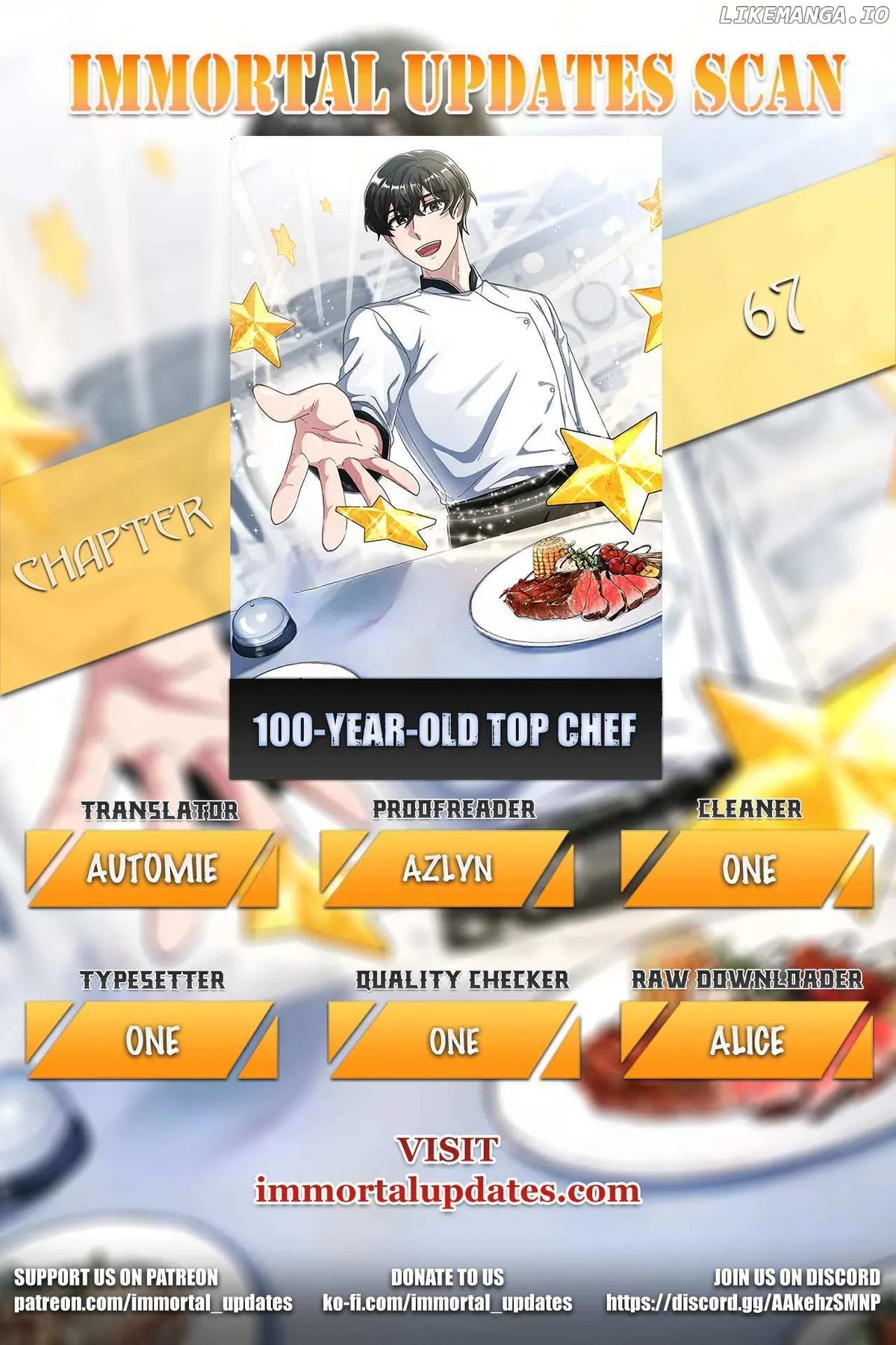 100-Year-Old Top Chef Chapter 67 page 1 - 