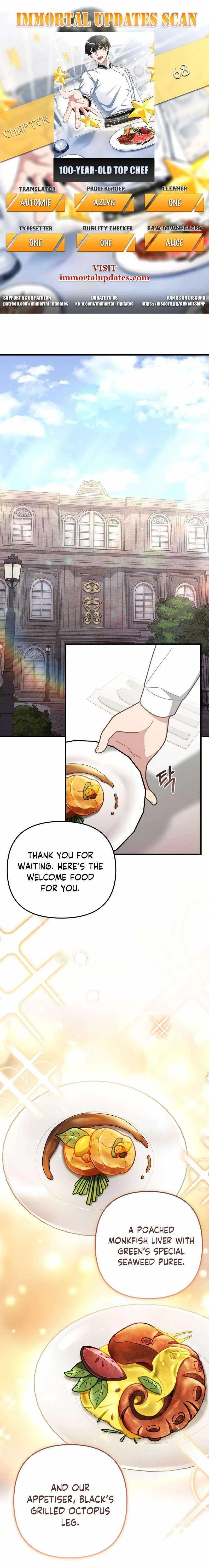 100-Year-Old Top Chef Chapter 68 page 1 - 