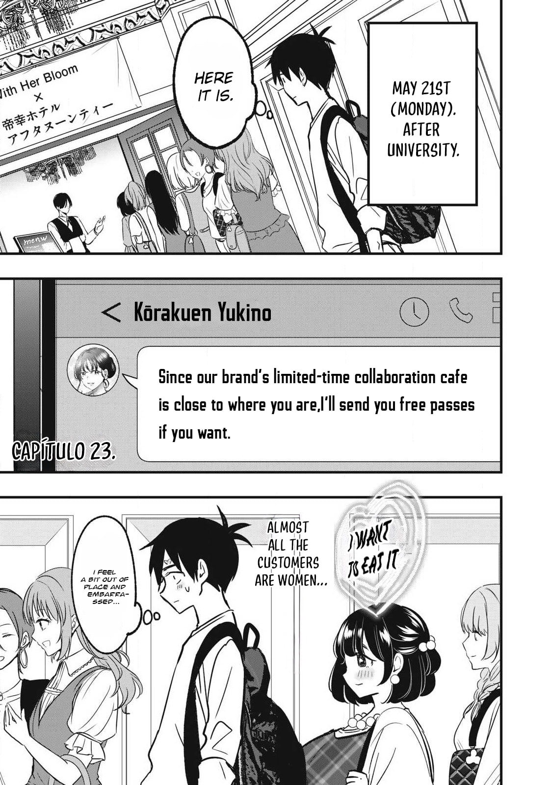 108P! 1-nengo ni Zettai 108P Suru Hanashi Chapter 23 page 2 - 