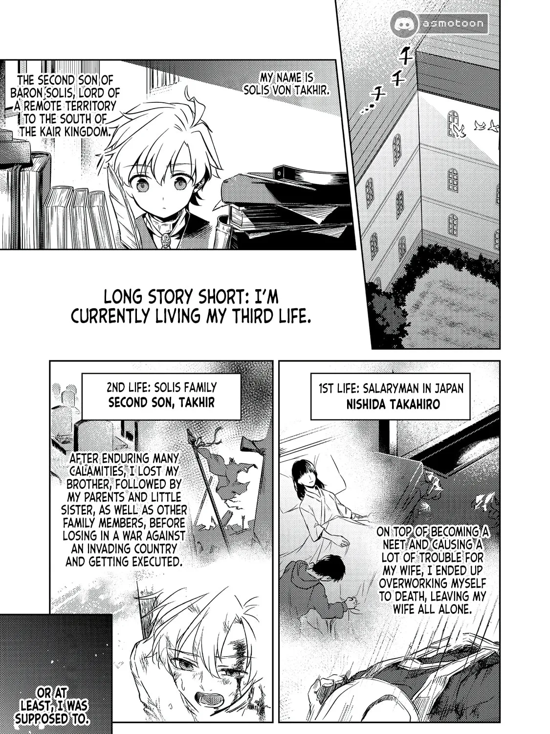 2-dome no Jinsei, to Omottara, Jitsu wa 3-dome Datta. Rekishi Chishiki to Naisei Doryoku de Fukou na Rekishi no Kaihen ni Idomimasu @comic Chapter 5 page 2 - 