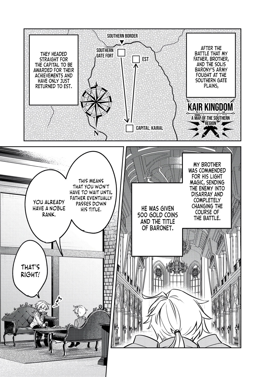 2-dome no Jinsei, to Omottara, Jitsu wa 3-dome Datta ~Rekishi Chishiki to Naisei Doryoku de Fukou na Rekishi no Kaihen ni Idomimasu~ Chapter 12.1 page 6 - 