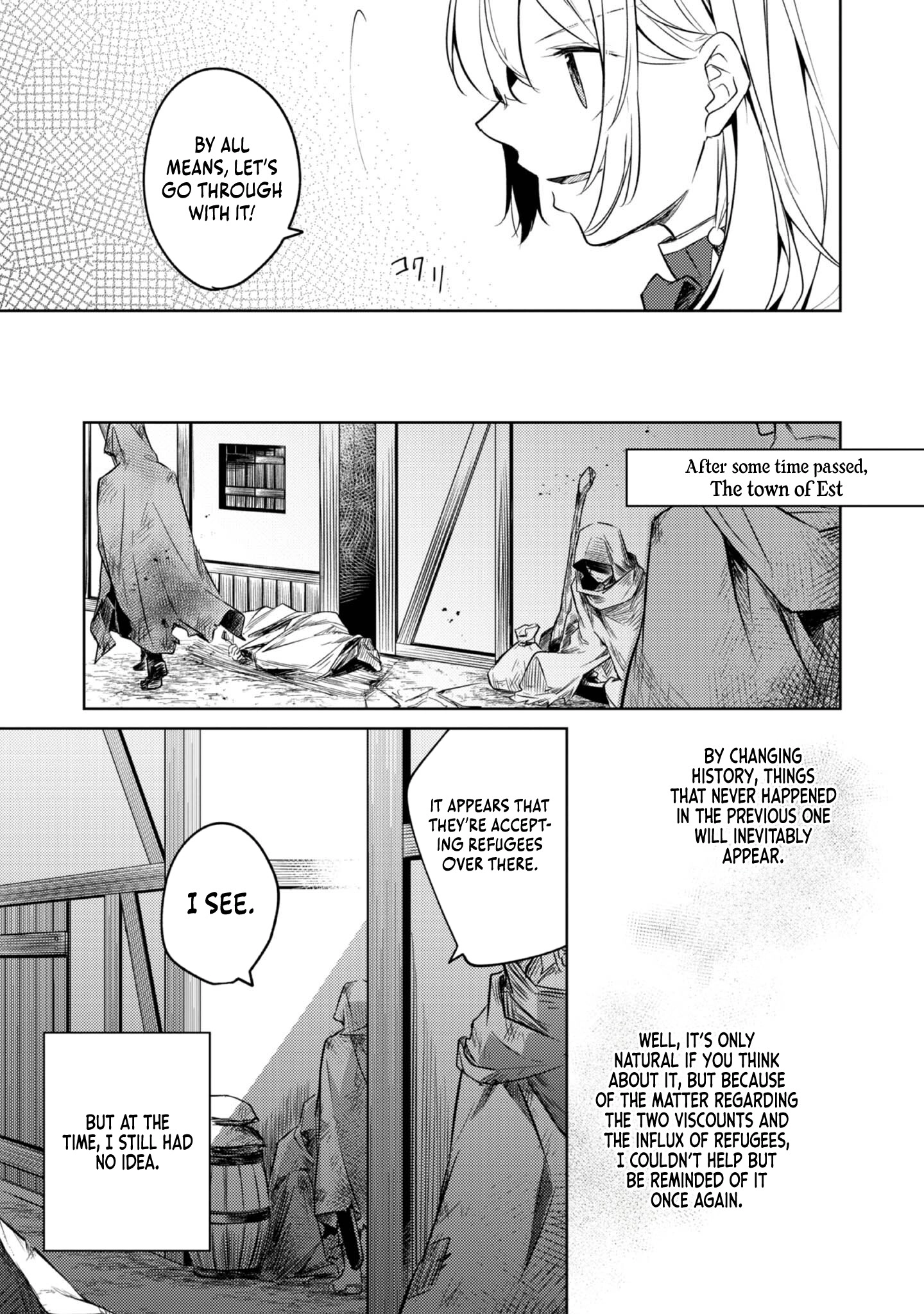 2-dome no Jinsei, to Omottara, Jitsu wa 3-dome Datta ~Rekishi Chishiki to Naisei Doryoku de Fukou na Rekishi no Kaihen ni Idomimasu~ Chapter 4 page 34 - 