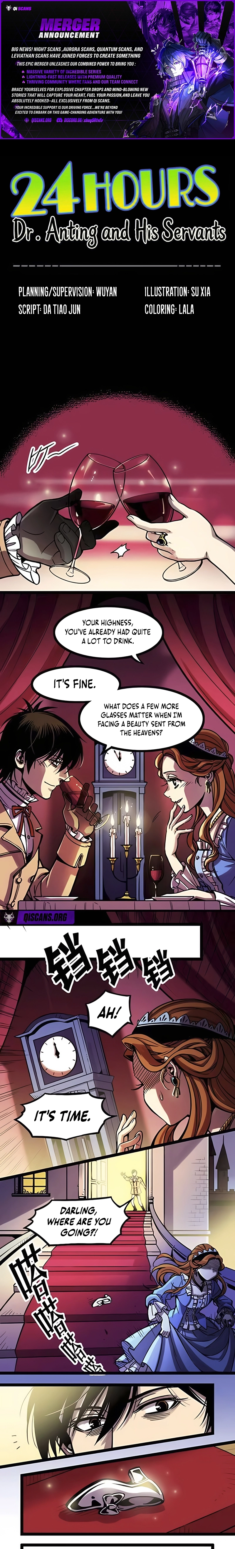 24 Hours! Dr. Anting and his servants Chapter 6 page 1 - 