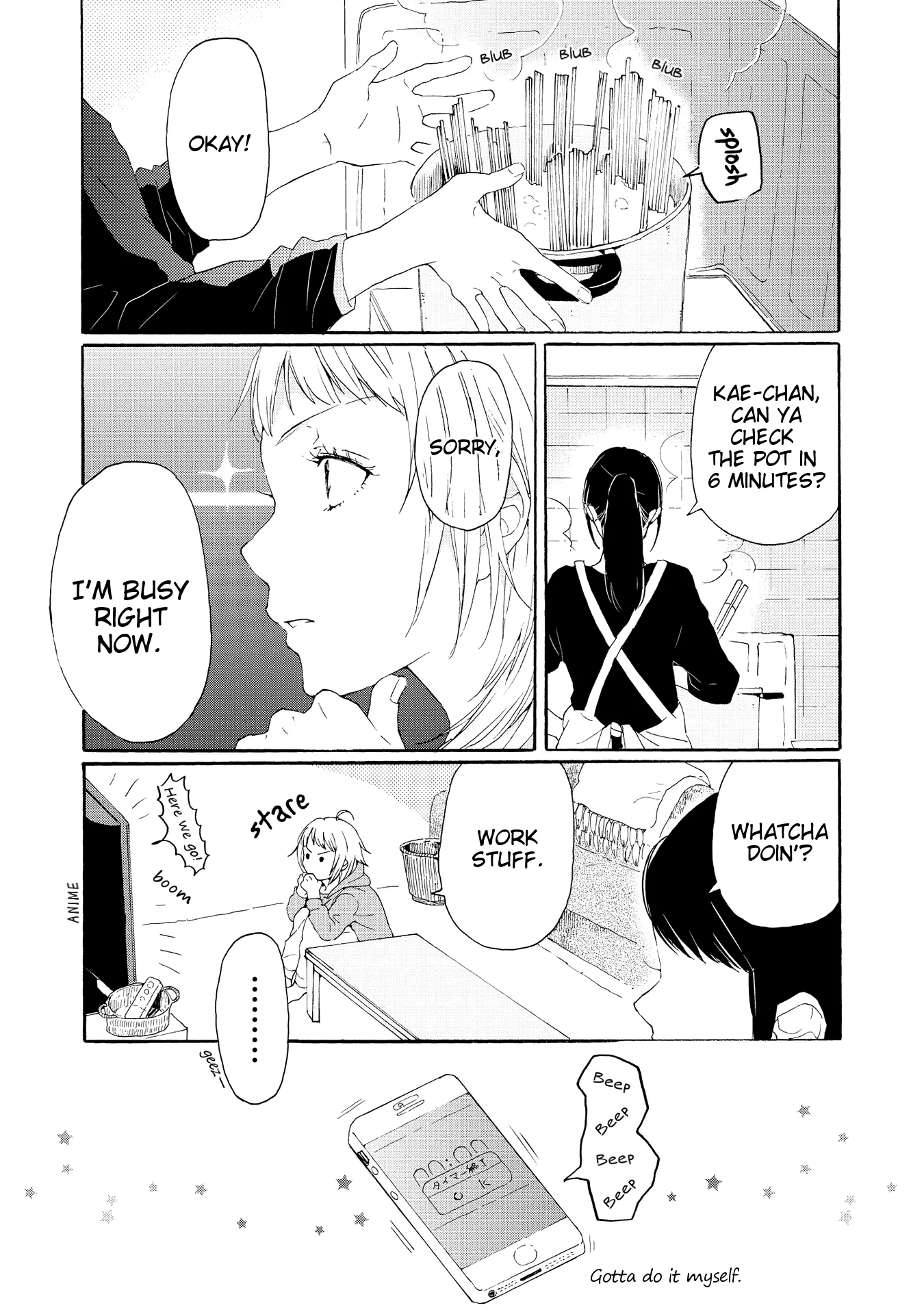 2DK, Gpen, Alarm clock. Chapter 1 page 13 - 