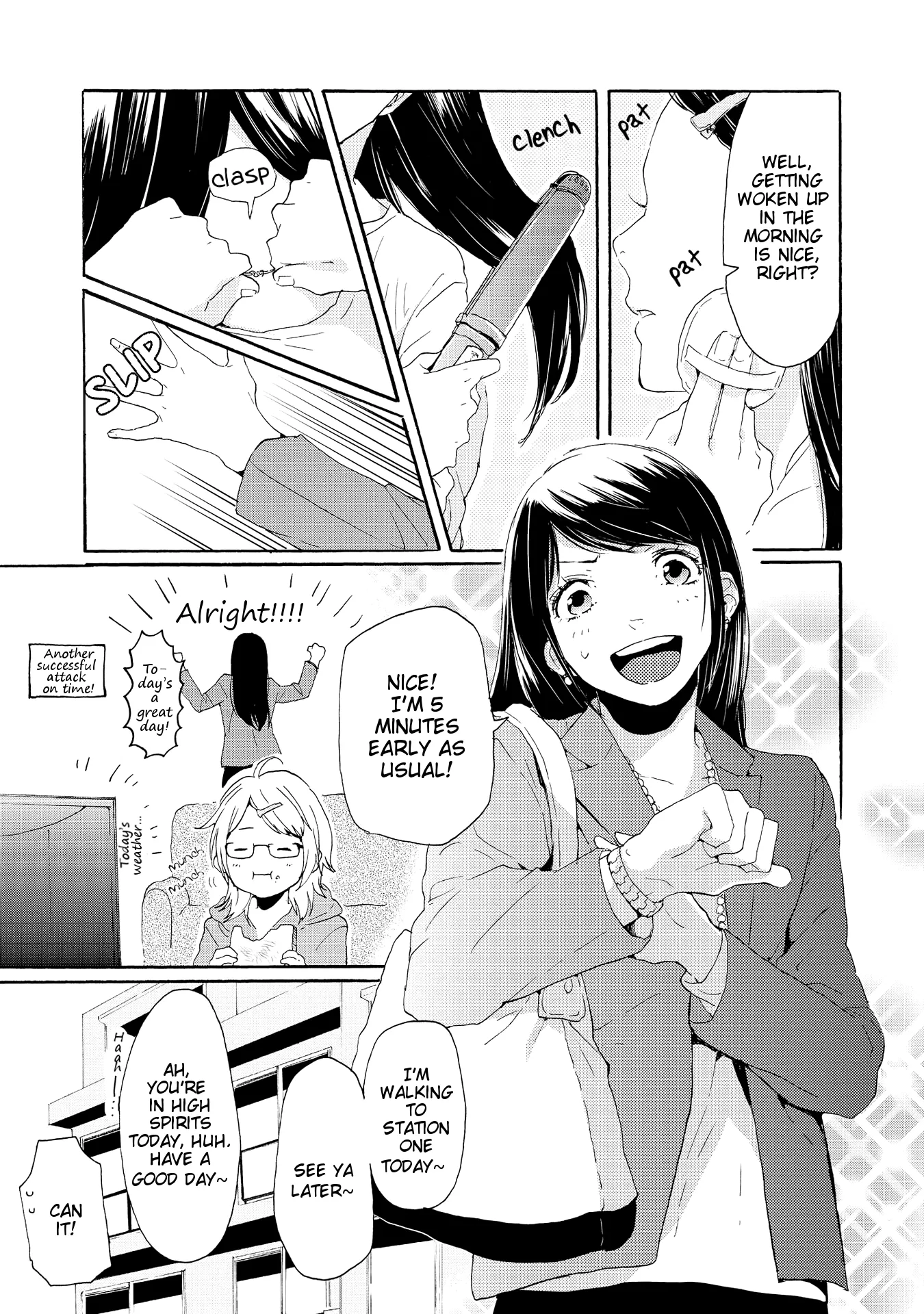 2DK, Gpen, Alarm clock. Chapter 1 page 25 - 