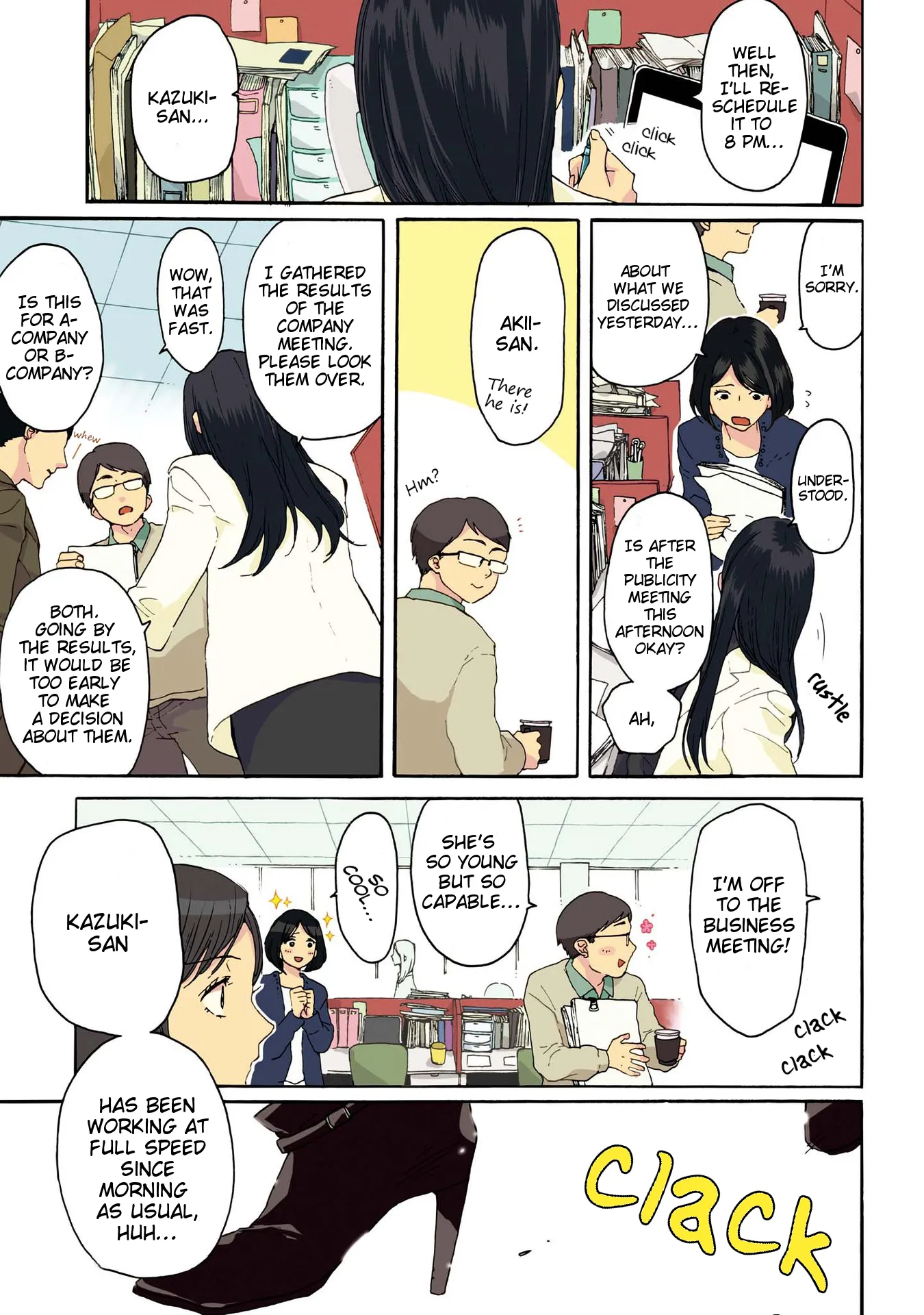 2DK, Gpen, Alarm clock. Chapter 1 page 4 - 