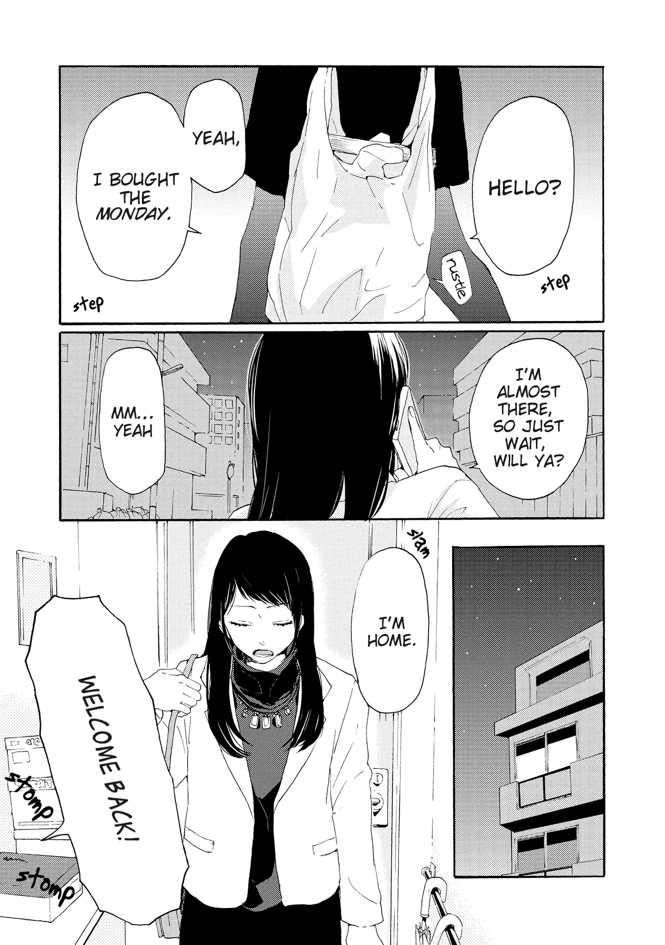 2DK, Gpen, Alarm clock. Chapter 1 page 7 - 