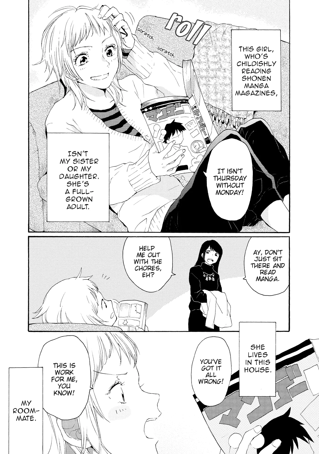2DK, Gpen, Alarm clock. Chapter 1 page 9 - 