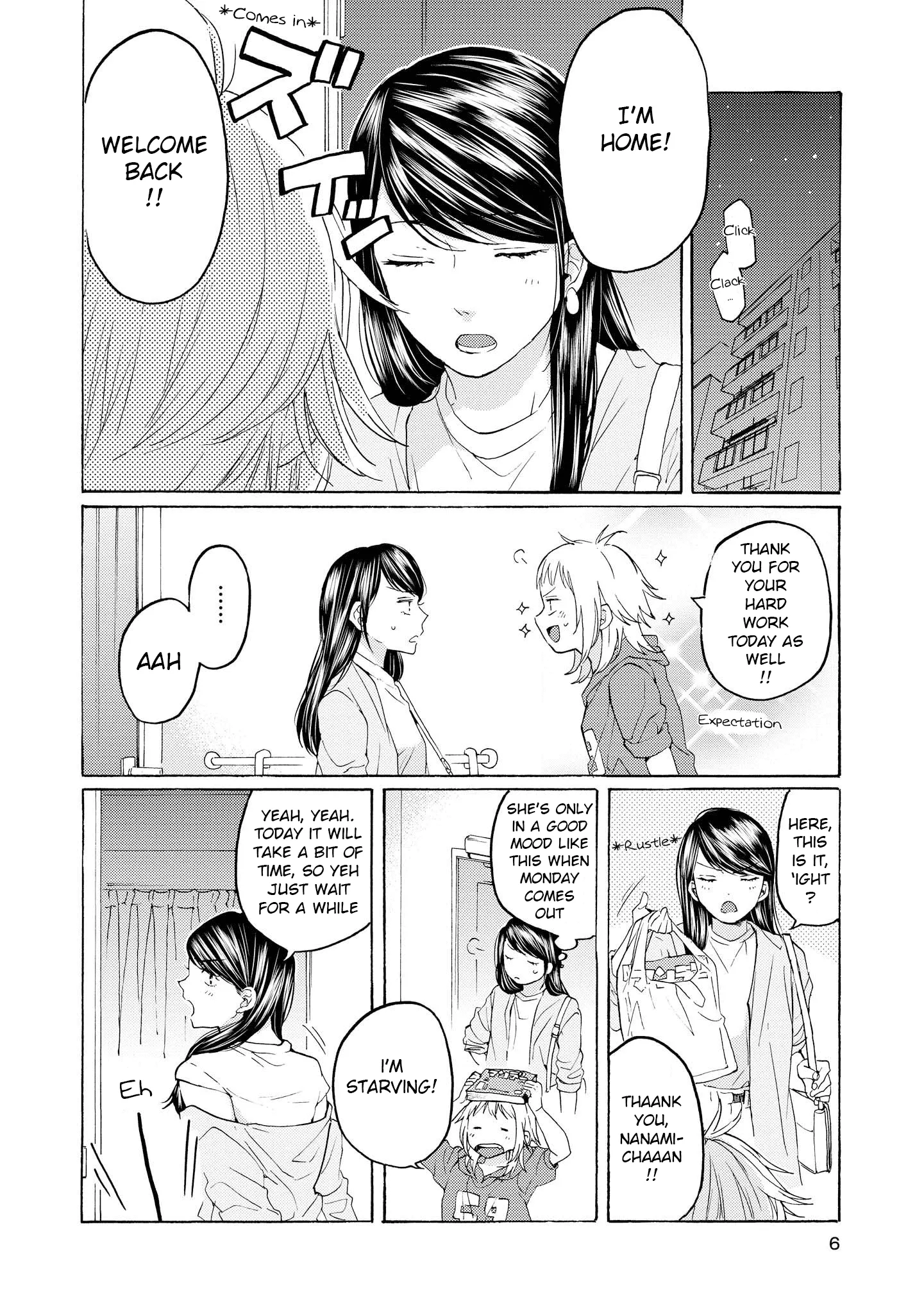 2DK, Gpen, Alarm clock. Chapter 12 page 6 - 