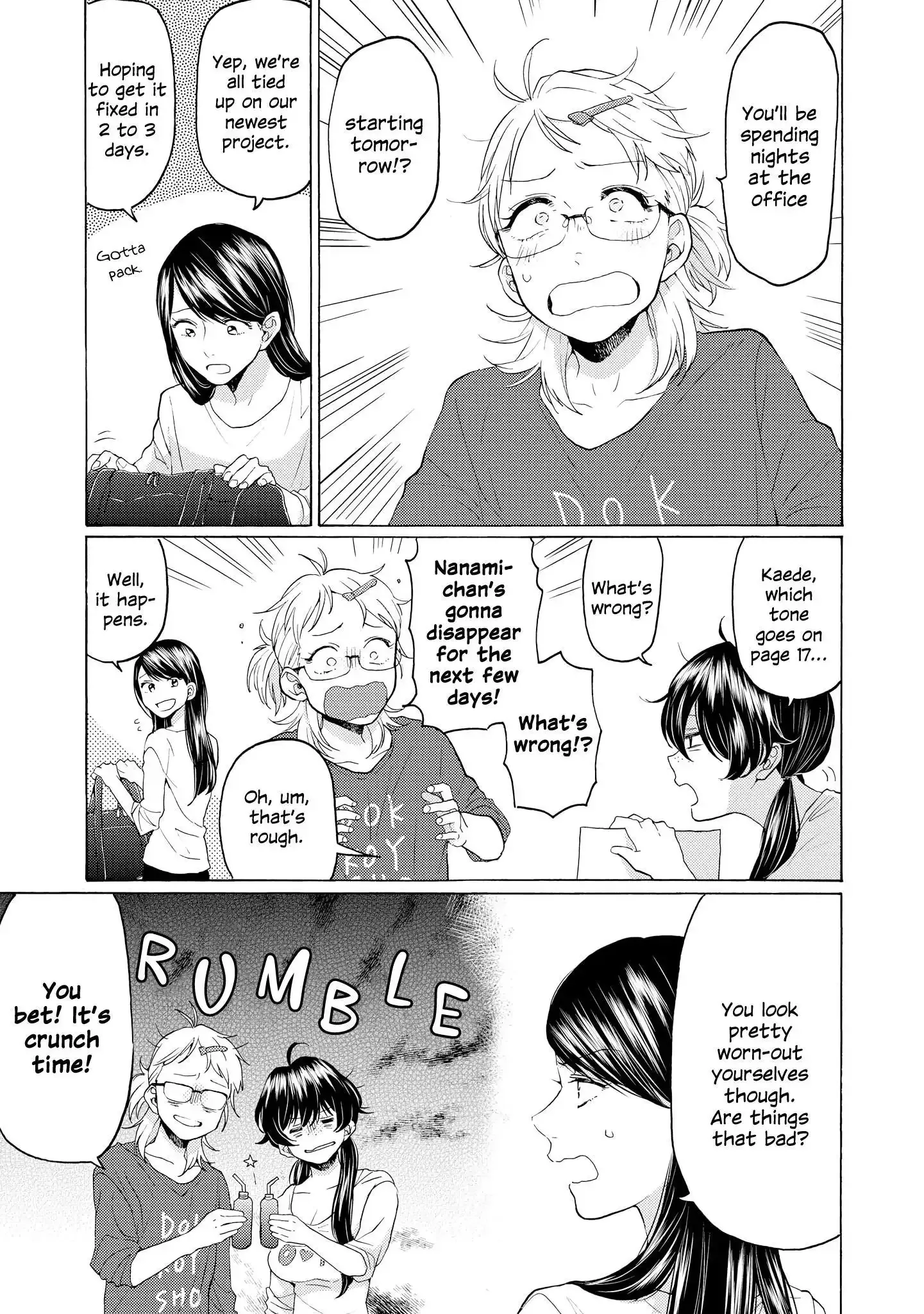 2DK, Gpen, Alarm clock. Chapter 18 page 3 - 