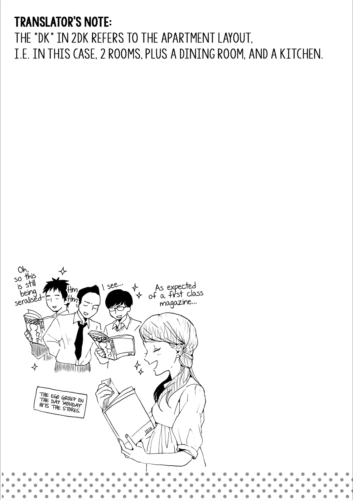 2DK, Gpen, Alarm clock. Chapter 2 page 37 - 