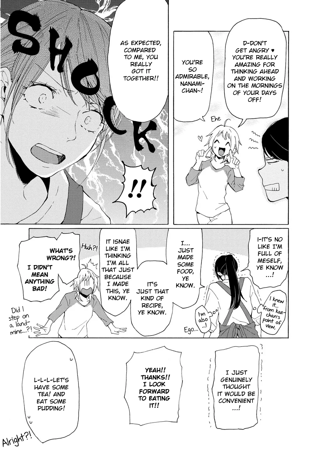 2DK, Gpen, Alarm clock. Chapter 3 page 12 - 