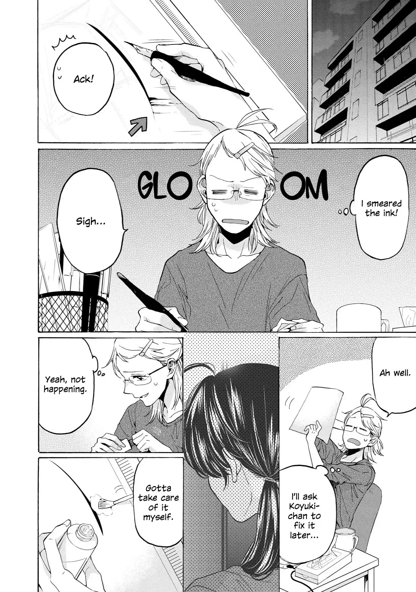 2DK, Gpen, Alarm clock. Chapter 32 page 2 - 
