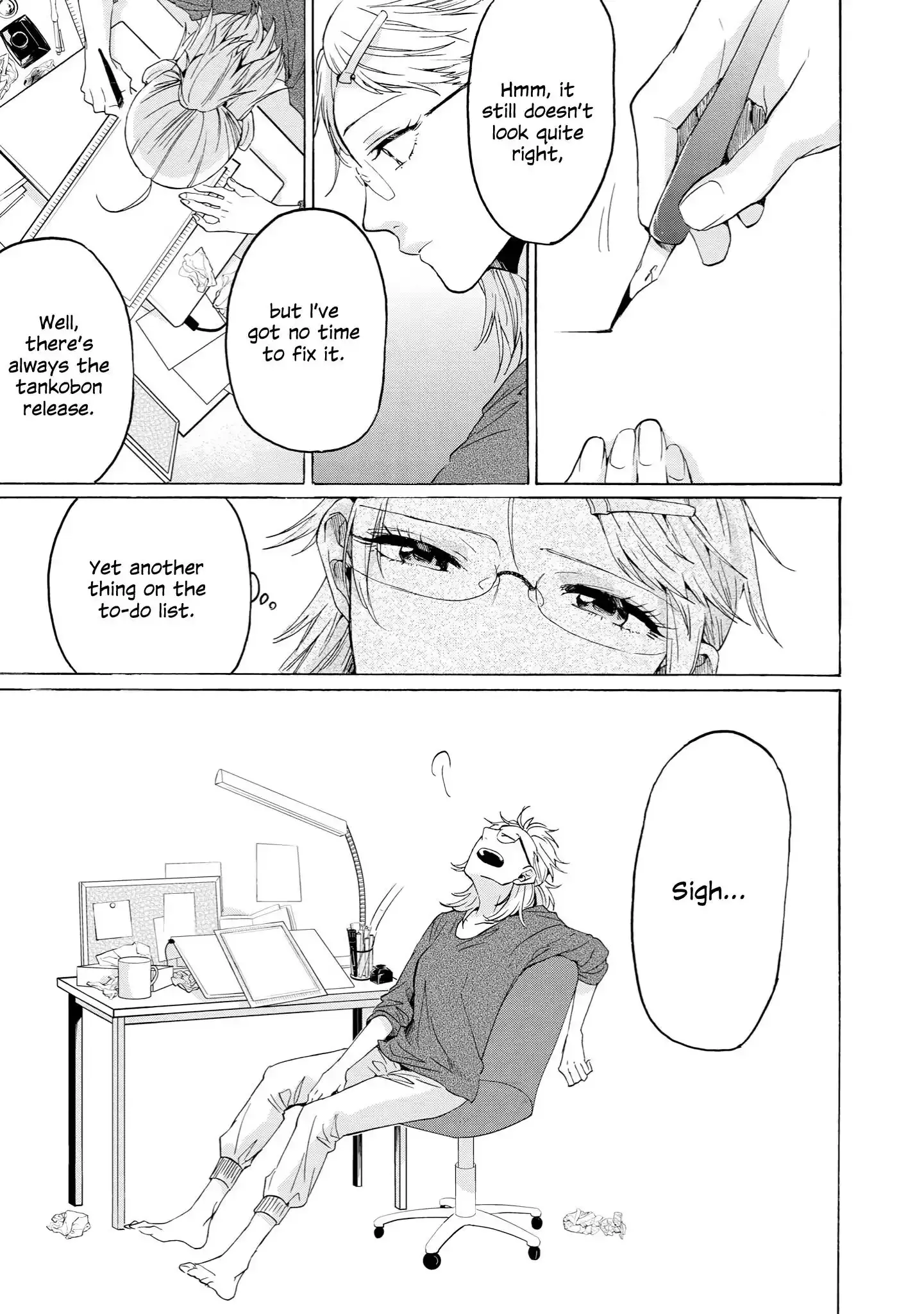 2DK, Gpen, Alarm clock. Chapter 32 page 3 - 