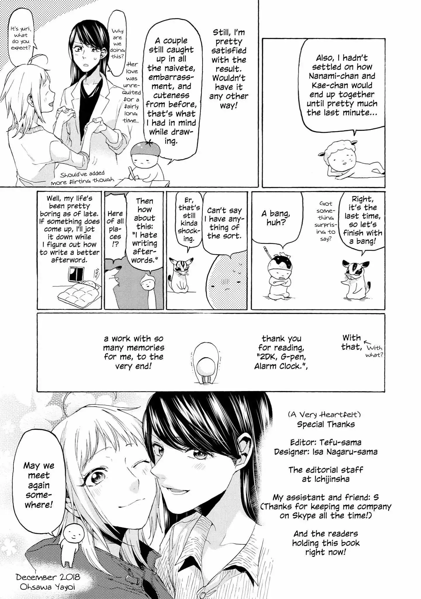 2DK, Gpen, Alarm clock. Chapter 35.5 page 10 - 