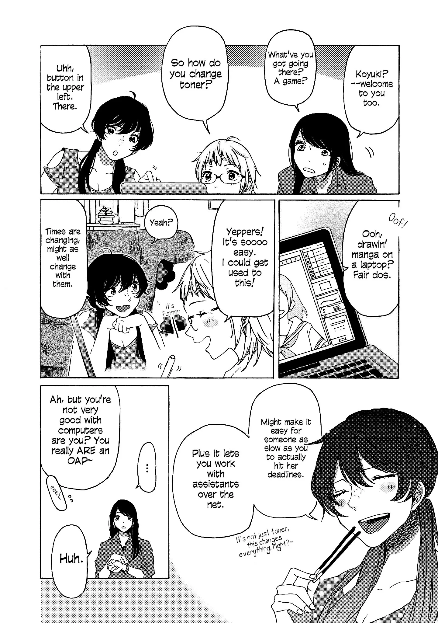 2DK, Gpen, Alarm clock. Chapter 5 page 15 - 