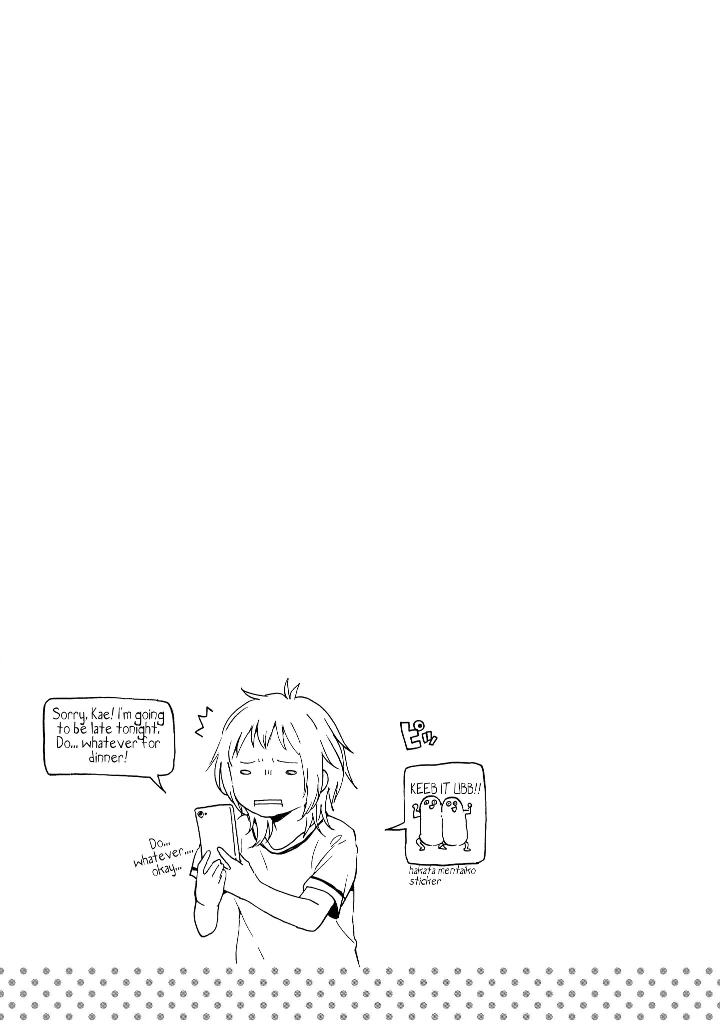 2DK, Gpen, Alarm clock. Chapter 5 page 40 - 