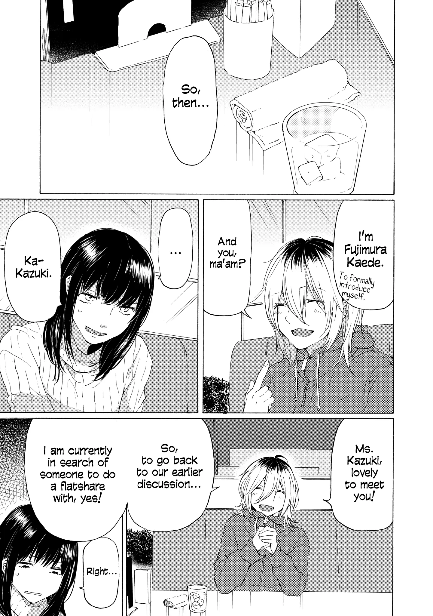 2DK, Gpen, Alarm clock. Chapter 7 page 13 - 