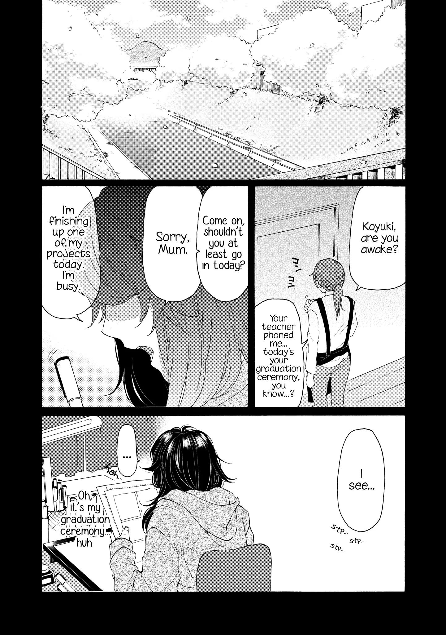 2DK, Gpen, Alarm clock. Chapter 8 page 35 - 