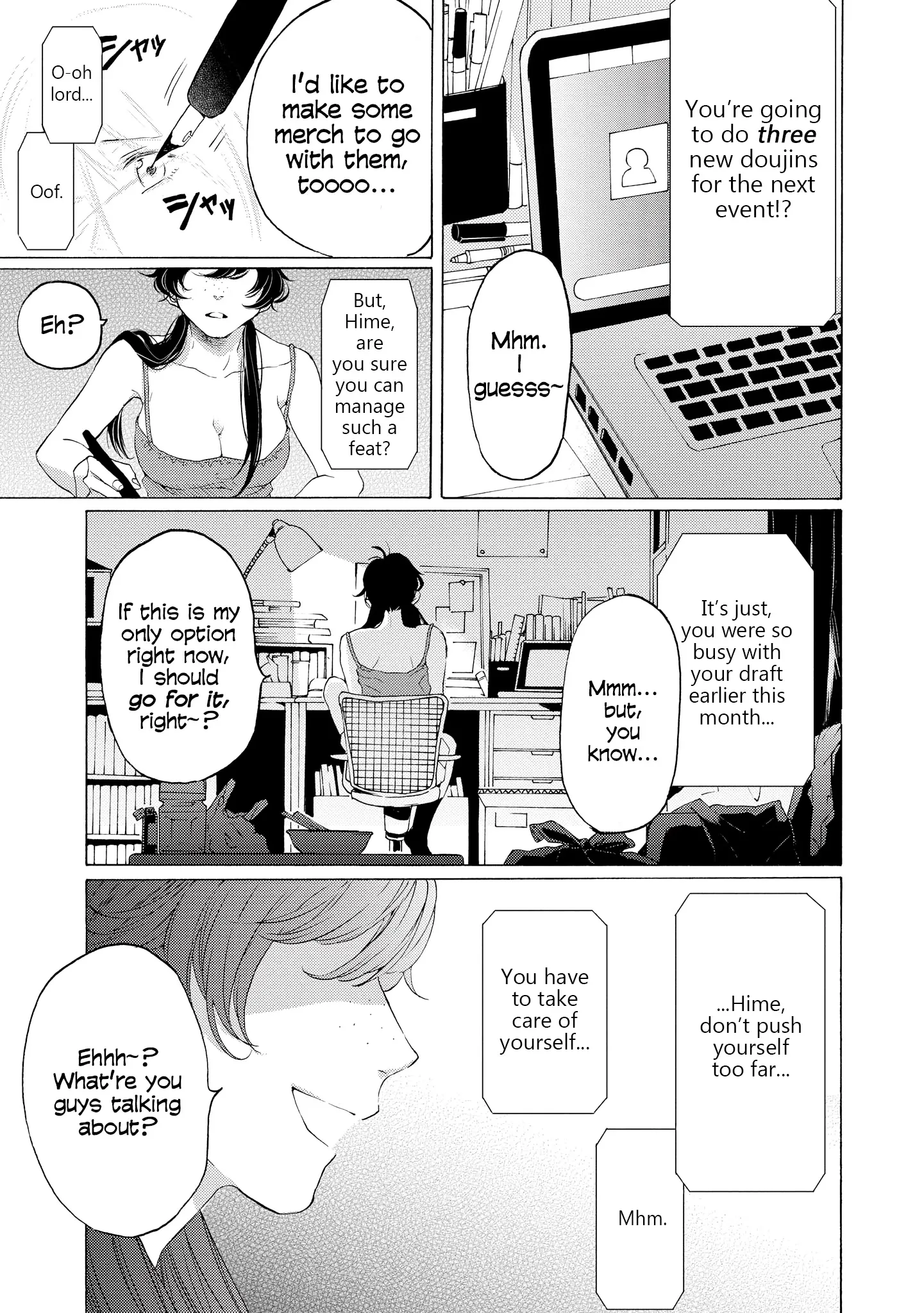 2DK, Gpen, Alarm clock. Chapter 9 page 15 - 