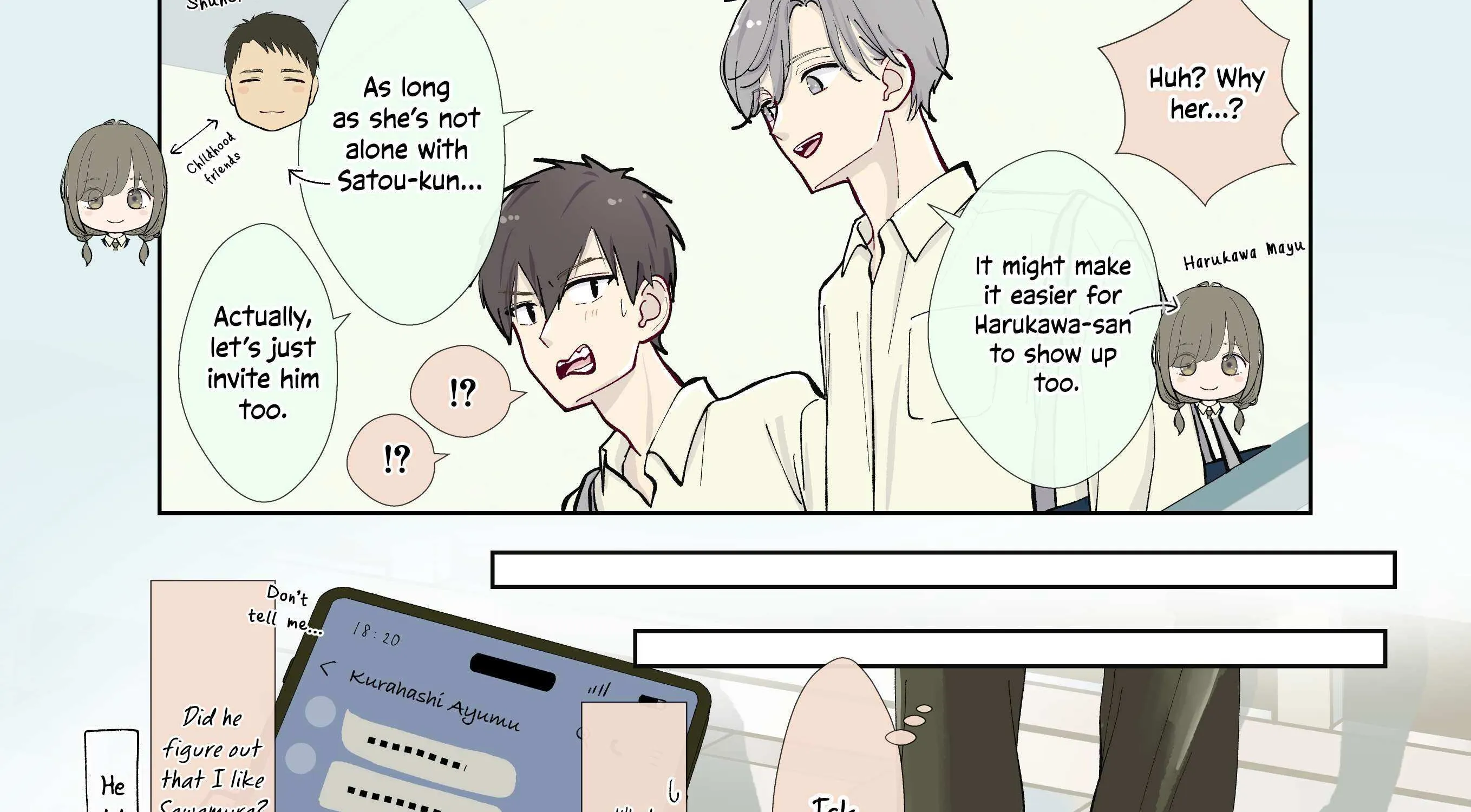 3-Gumi no Osananajimi Chapter 15 page 5 - 
