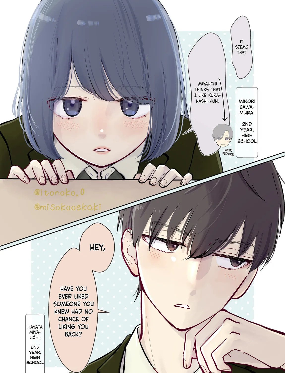 3-Gumi no Osananajimi Chapter 6 page 1 - 