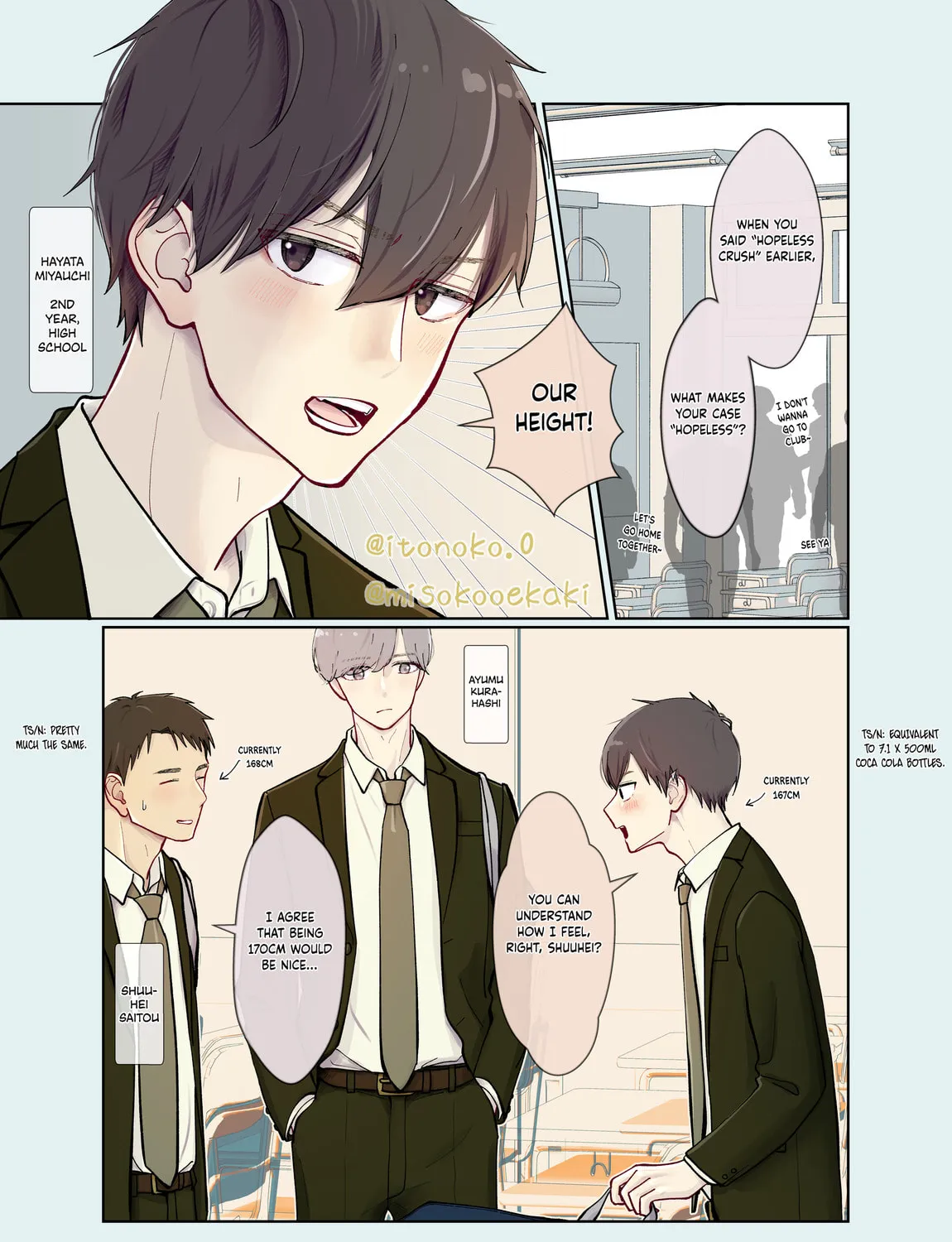 3-Gumi no Osananajimi Chapter 7 page 1 - 