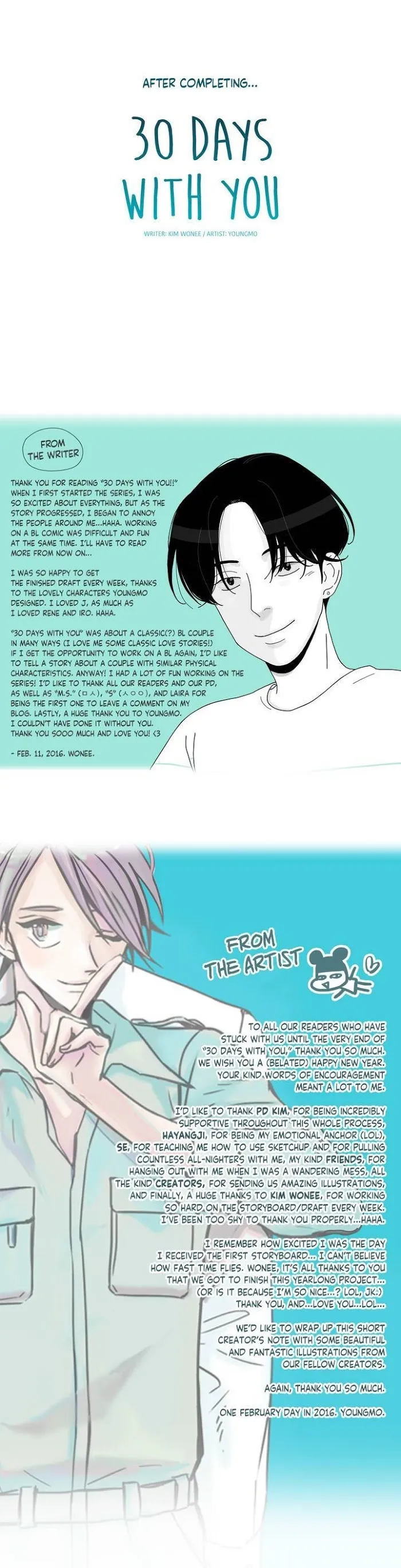 30 Days With You Chapter 38.5 page 1 - 