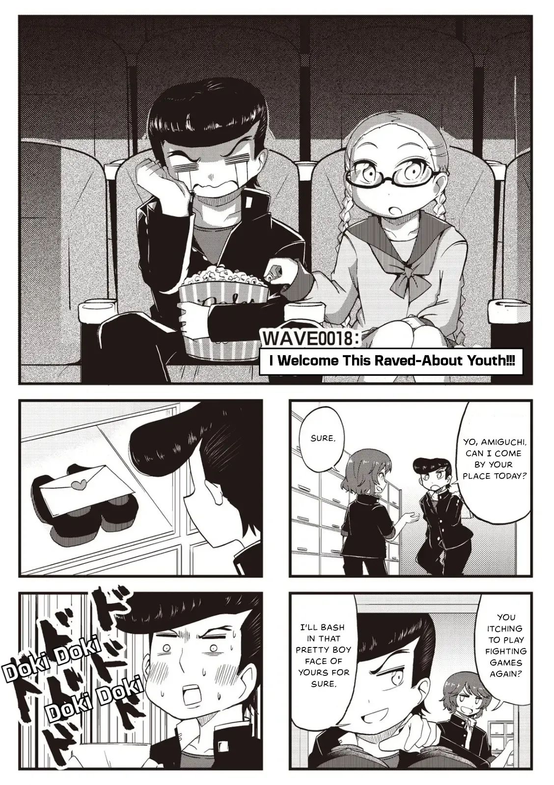 4-Koma 13 Sentinels: Aegis Rim - This Is Sector X Chapter 18 page 1 - 