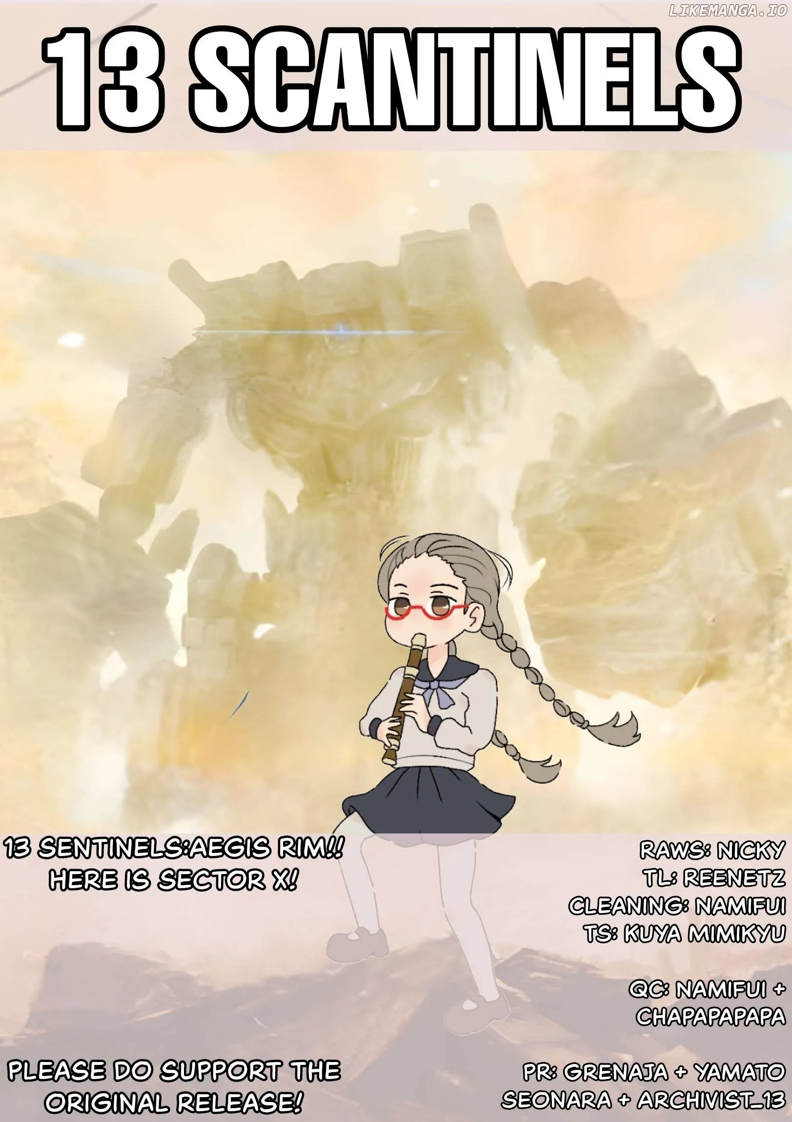 4-Koma 13 Sentinels: Aegis Rim - This Is Sector X Chapter 19 page 12 - 