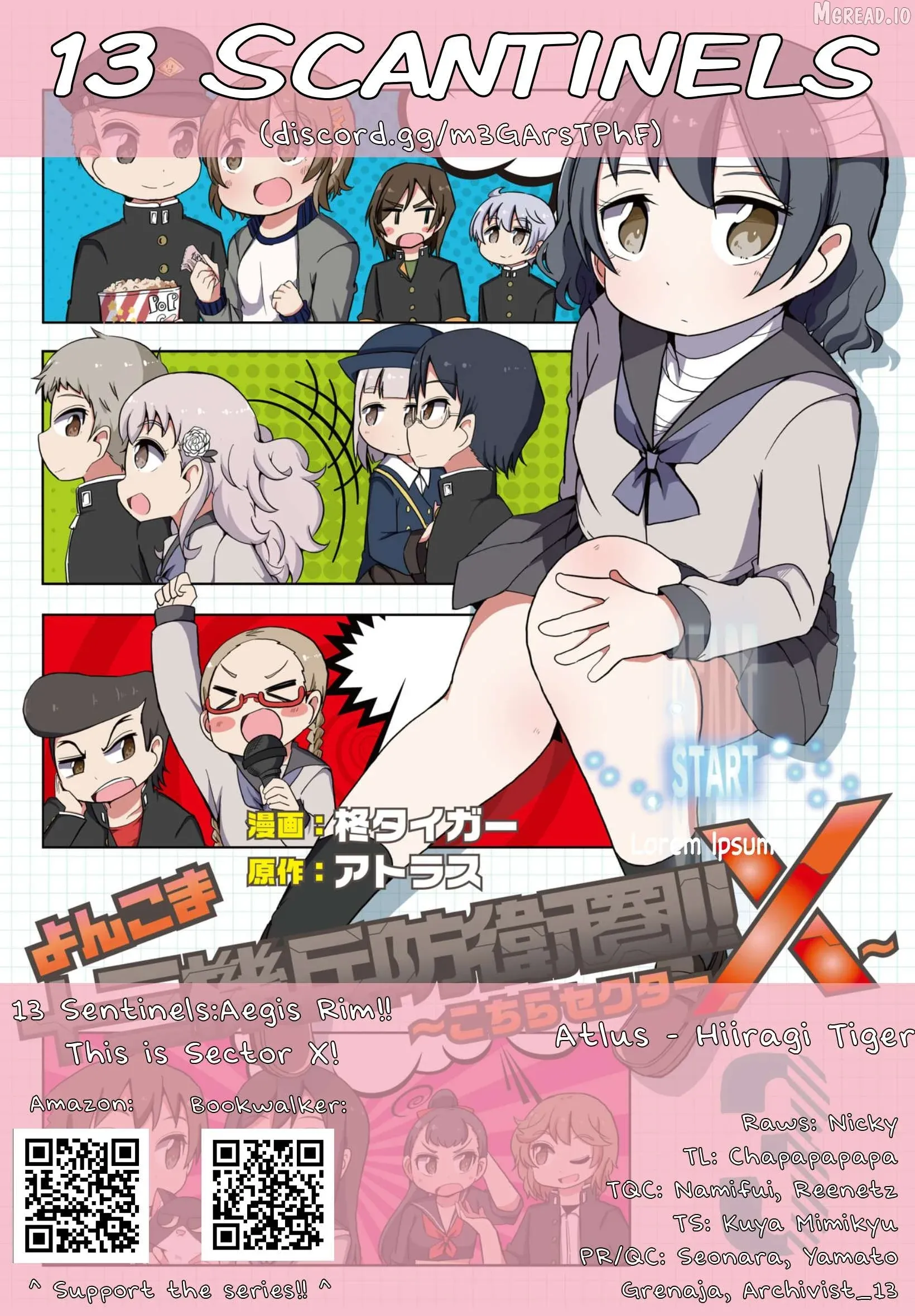 4-Koma 13 Sentinels: Aegis Rim - This Is Sector X Chapter 24 page 13 - 