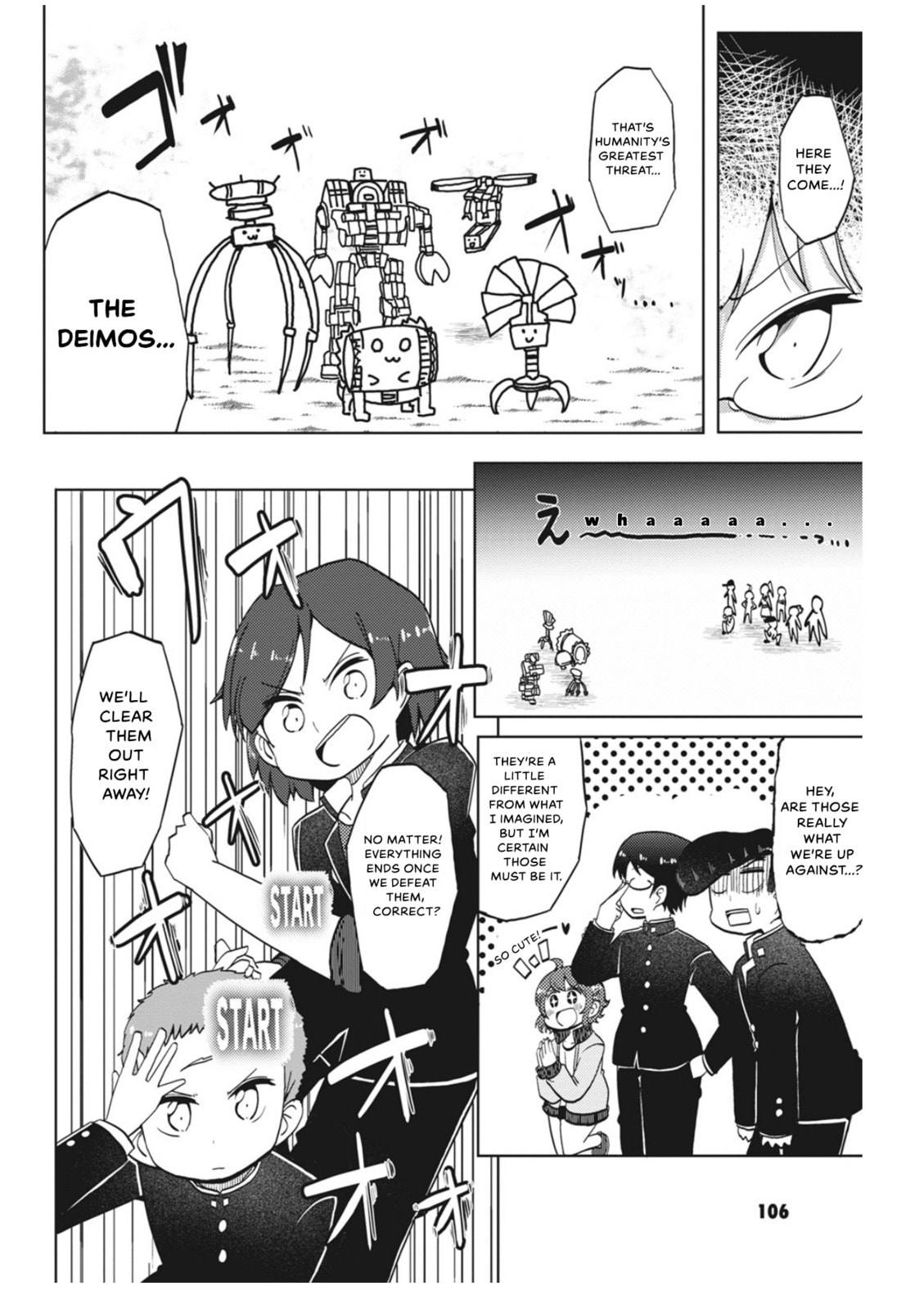 4-Panel 13 Sentinels: Aegis Rim This Is Sector X Chapter 10.5 page 2 - 