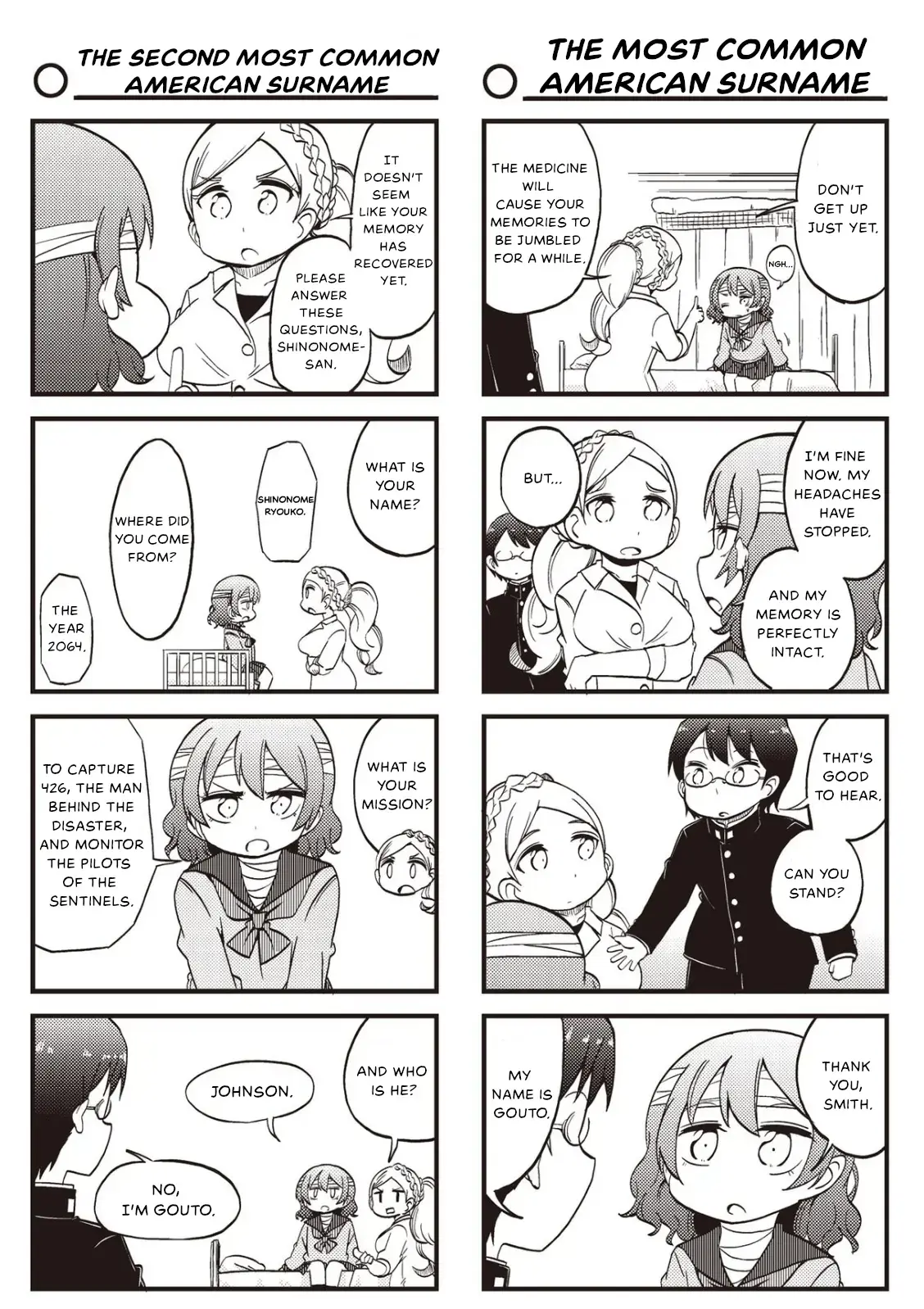 4-Panel 13 Sentinels: Aegis Rim This Is Sector X Chapter 16 page 3 - 
