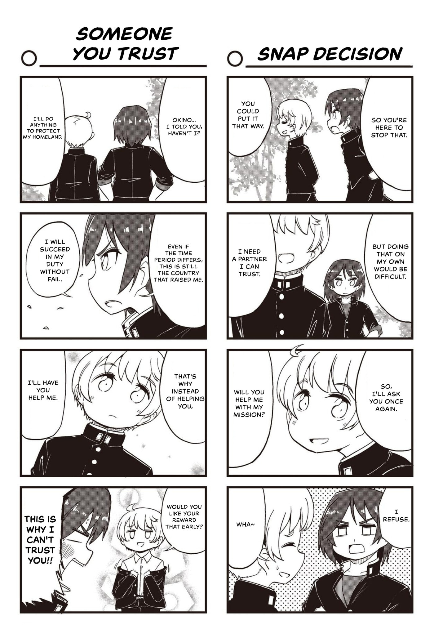 4-Panel 13 Sentinels: Aegis Rim This Is Sector X Chapter 24 page 9 - 