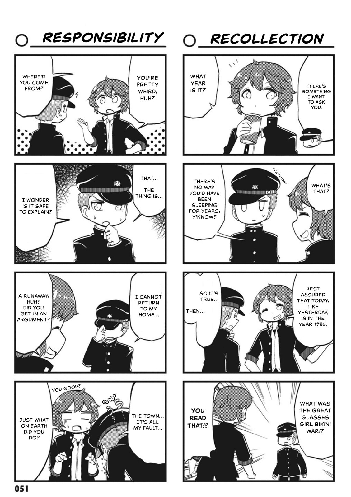 4-Panel 13 Sentinels: Aegis Rim This Is Sector X Chapter 5 page 5 - 