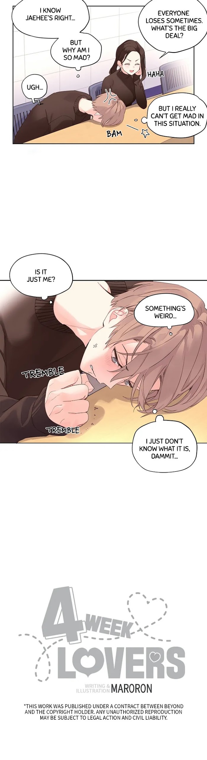4 Week Lovers Chapter 1.2 page 15 - 