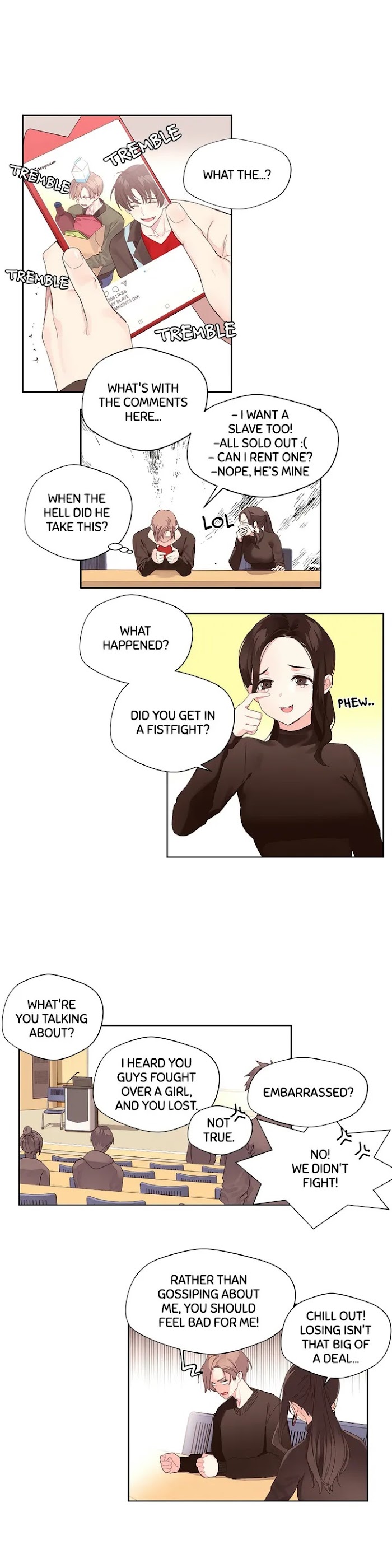 4 Week Lovers Chapter 1.2 page 3 - 