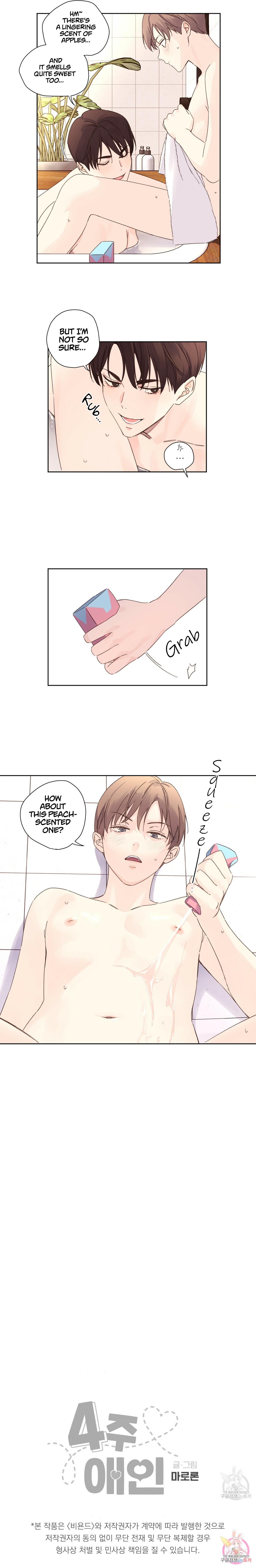 4 Week Lovers Chapter 115.8 page 9 - 