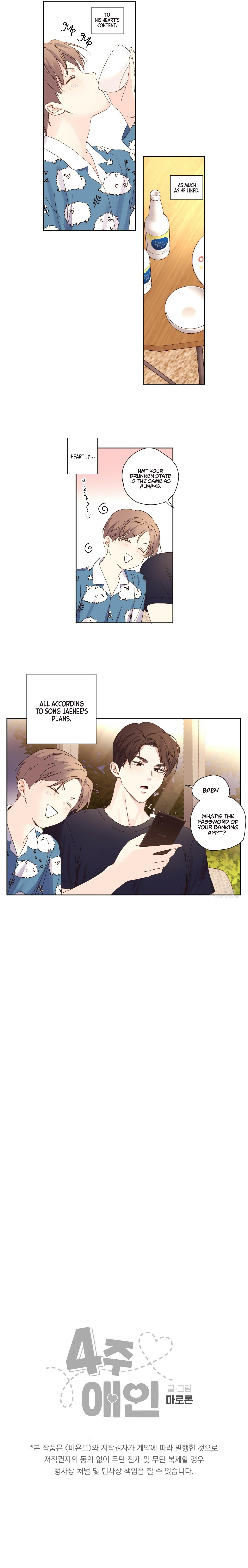 4 Week Lovers Chapter 115.9 page 10 - 
