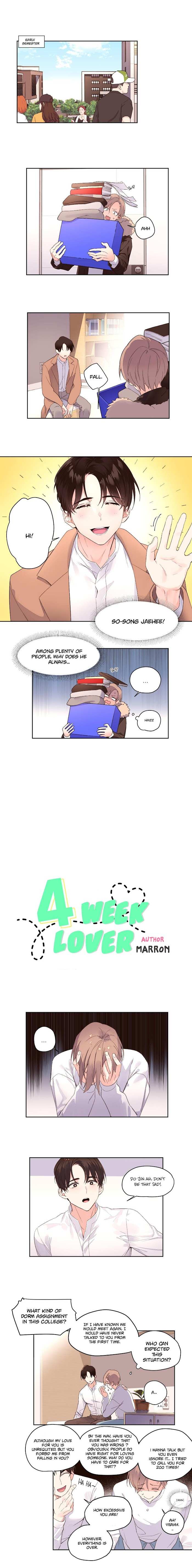 4 Week Lovers Chapter 2 page 1 - 